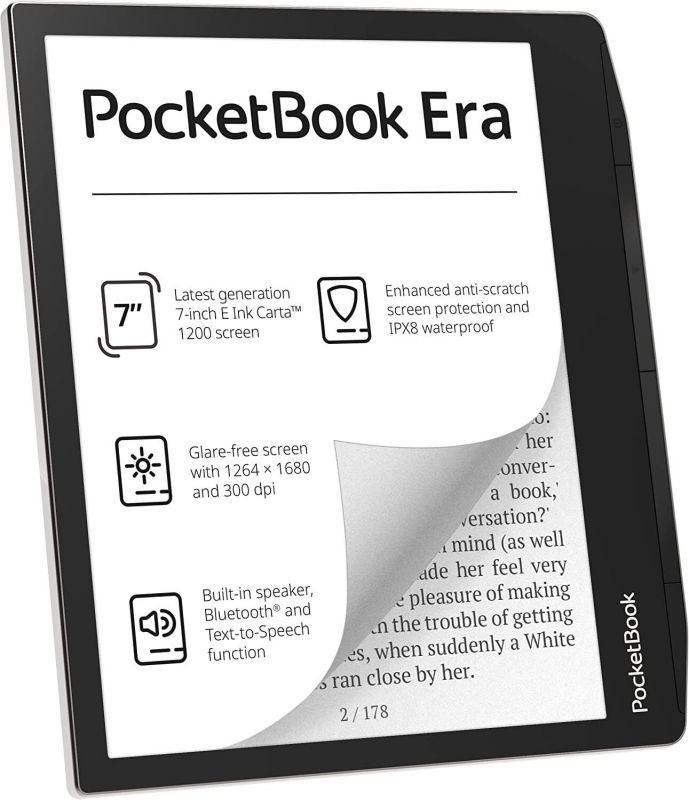 Електронна книга PocketBook 700, Stardust Silver