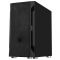Корпус SilverStone FARA FAH1MB-G, без БЖ, 1xUSB3.0, 2xUSB2.0, 1x120mm Black fan, TG Side Panel, mATX, Black
