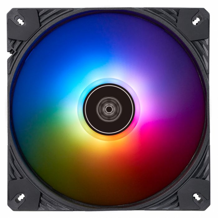 Корпусний вентилятор SilverStone Shark Force SF140B ARGB, 140mm, 2200rpm, 4pin PWM, 4-1 pin ARGB (5V LED), 38.3dBa