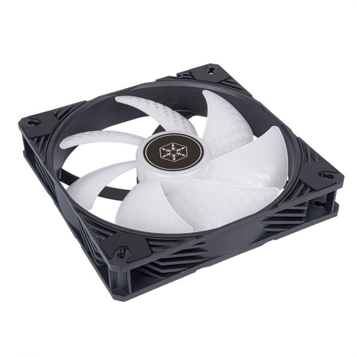 Корпусний вентилятор SilverStone Shark Force SF140B ARGB, 140mm, 2200rpm, 4pin PWM, 4-1 pin ARGB (5V LED), 38.3dBa