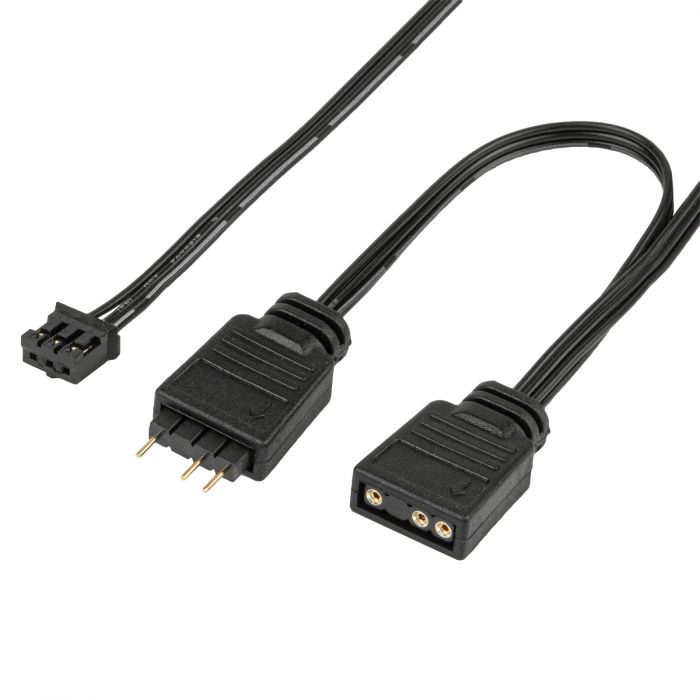 Корпусний вентилятор SilverStone Shark Force SF140B ARGB, 140mm, 2200rpm, 4pin PWM, 4-1 pin ARGB (5V LED), 38.3dBa