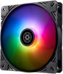 Корпусний вентилятор SilverStone Shark Force SF140B ARGB, 140mm, 2200rpm, 4pin PWM, 4-1 pin ARGB (5V LED), 38.3dBa