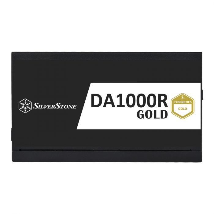 Блок живлення SilverStone Decathlon Cybenetics DA1000R-GM (1000W), >90%, 80+ Gold, 135mm, 1xMB 24pin(20+4), 2xCPU 8pin(4+4), 3xMolex, 12xSATA, 6xPCIe 8pin(6+2),1x(12+4)pin 12VHPWR, 1xFDD, Fully Modular