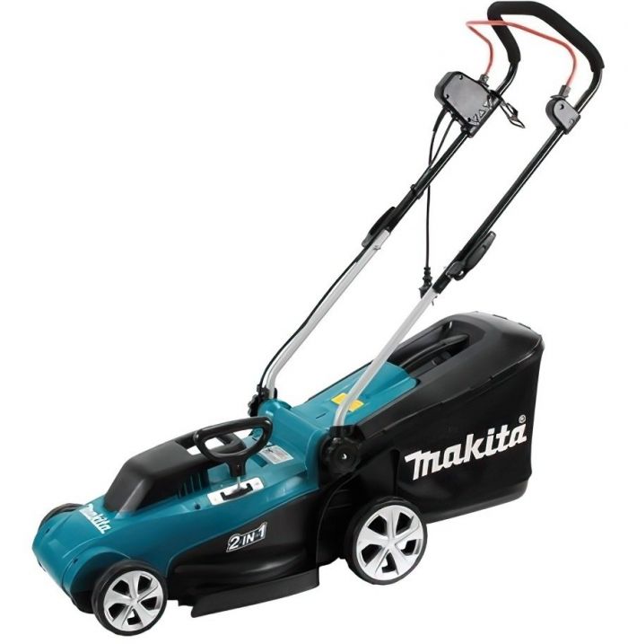 Газонокосарка мережева Makita ELM3720 220В 37см 40л 20-55мм 11.6кг