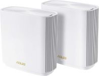 Маршрутизатор ASUS ZenWiFi XT9 2PK AX7800 3xGE LAN 1x2.5GE WAN 1xUSB 3.2 MU-MIMO OFDMA MESH white