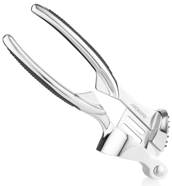 Прес для часнику Ardesto Black Mars, чорний, цинковий сплав, пластик