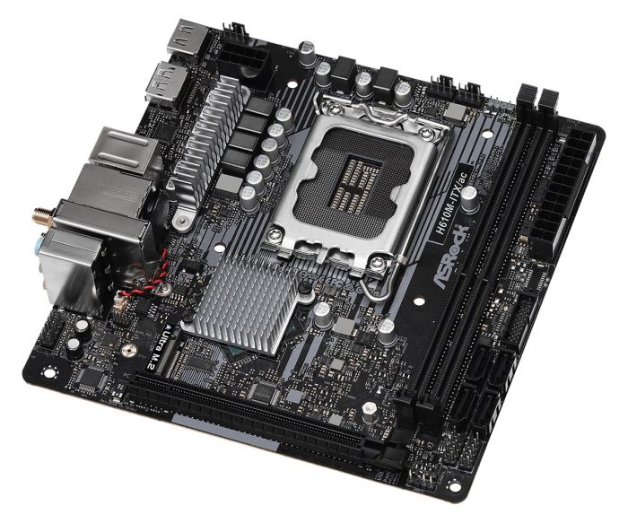 Материнська плата ASRock H610M-ITX/AC s1700 H610M 2xDDR4 HDMI mATX