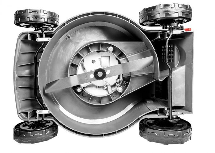 Газонокосарка бензинова GRAPHITE, 1300Вт, 40см, 45л, 25-65мм, 19.5кг