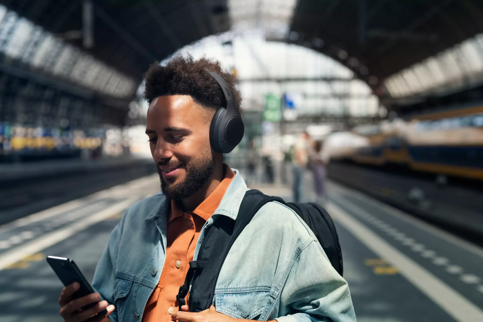 Навушники Philips TAH8506 Over-ear ANC Hi-Res Wireless Mic Чорний
