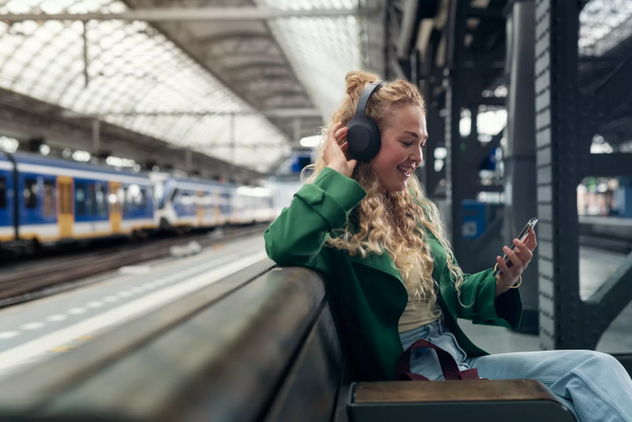 Навушники Philips TAH8506 Over-ear ANC Hi-Res Wireless Mic Чорний