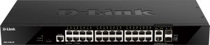 Комутатор D-Link DGS-1520-28 24xGE 2xSFP, 2xSFP+ Керований. L3