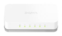 Комутатор D-Link GO-SW-5E/E 5xFE, Некерований