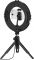 Штатив зі світлодіодним кільцем Hama SpotLight Smart 80 V2 BT Black