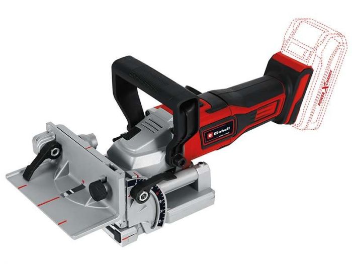 Фрезер ламельний Einhell TE-BJ 18 Li - Solo акум., PXC, 18В, 20 мм, диск 100х22х3.8 мм, 2.18 кг (без АКБ і ЗП)