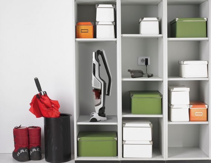 Пилосос Gorenje бездротовий, 162Вт, конт пил -0.5л, автон. робота до 60хв, HEPA, 2 в 1, підсвічування, індикатор, синій