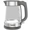Електрочайник Tefal Glass Kettle, 1,7л, скло, сірий