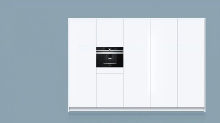 Кавомашина Siemens вбудовувана, 2.4л, зерно+мелена, автомат.капуч, LED-дисплей, авторецептів -29, чорний