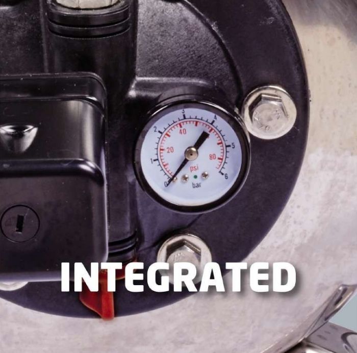 Станція насосна Einhell GC-WW 1250 NN, 1200 Вт, 5000 л/год, бак 20 л, вис. 50 м, глиб. 8 м, нержавіюча сталь, 14.7 кг