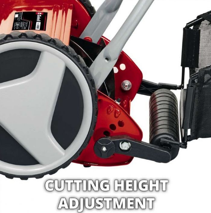 Газонокосарка ручна Einhell GC-HM 400, 40 см, 13-37 мм, 27 л, 7.5 кг