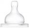 Соска Philips Avent силіконова Анти-колік, 1 міс+., 2 шт, повільний потік