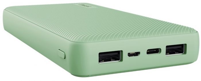 Акумулятор портативний літій-іонний Trust Primo ECO 20000 mAh Green