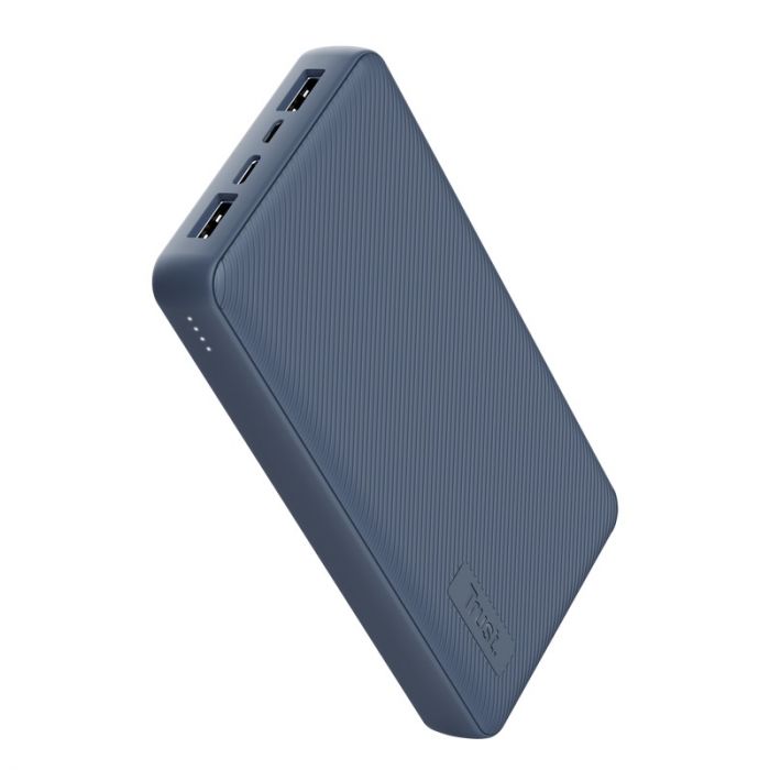Акумулятор портативний літій-іонний Trust Primo ECO 20000 mAh Blue