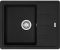 Мийка кухонна Franke Basis, фраграніт, прямокутник, з крилом, 620х500х200мм, чаша - 1, накладна, BFG 611-62, чорний матовий
