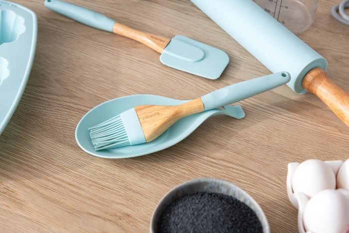 Підставка під ложку ARDESTO Fresh, 19.5х9.5х1.8см, силікон, блакитний