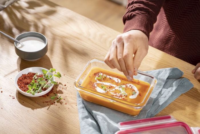 Форма универсальная с крышкой TEFAL MASTERSEAL GLASS7 700 мл, скло