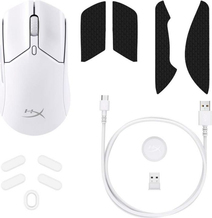 Миша HyperX Pulsefire Haste 2 WL, White
