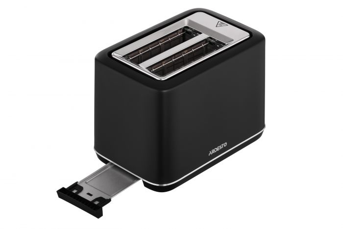 Тостер ARDESTO Elegance 800Вт, LED дисплей, пластик, чорний