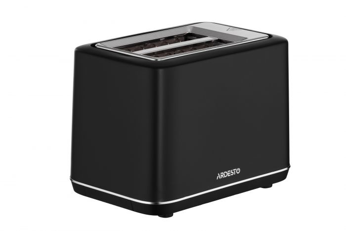 Тостер ARDESTO Elegance 800Вт, LED дисплей, пластик, чорний