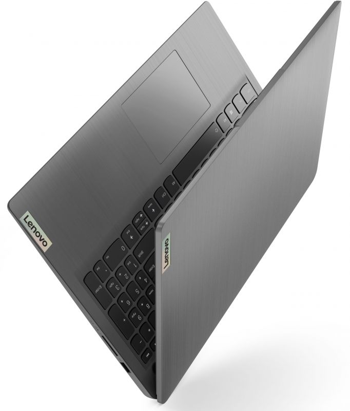 Ноутбук Lenovo IdeaPad 3 15.6" FHD IPS AG, Intel I5-1235U, 8GB, F512GB, UMA, DOS, сірий