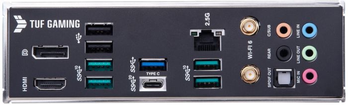 Материнcька плата ASUS TUF GAMING B660M-PLUS WIFI D4 s1700 B660 4xDDR4 M.2 HDMI DP Wi-Fi BT mATX