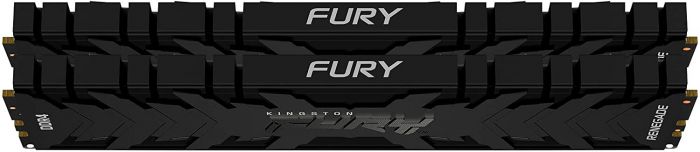 Пам'ять ПК Kingston DDR4 16GB KIT (8GBx2) 4600 FURY Renegade Black