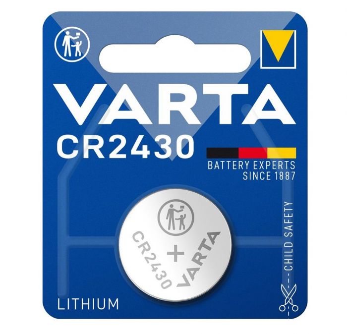 Батарейка Varta літієва CR2430  блістер, 1 шт