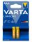 Батарейка Varta Longlife лужна AAA блістер, 2 шт