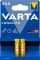 Батарейка Varta Longlife лужна AAA блістер, 2 шт