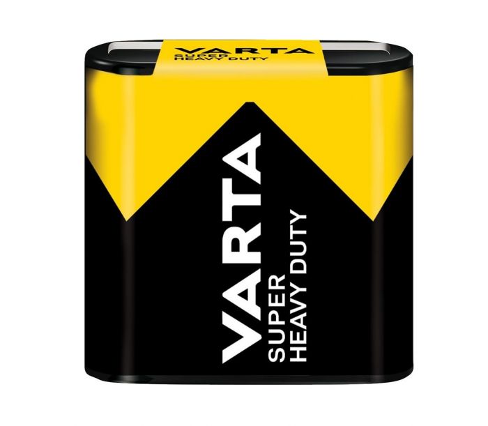 Батарейка Varta Super Heavy Duty  вугільно-цинкова 3R12P плівка , 1 шт