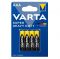 Батарейка Varta Super Heavy Duty  вугільно-цинкова AAA блістер, 4 шт