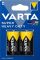Батарейка Varta Super Heavy Duty вугільно-цинкова C BLI 2  блістер, 2 шт