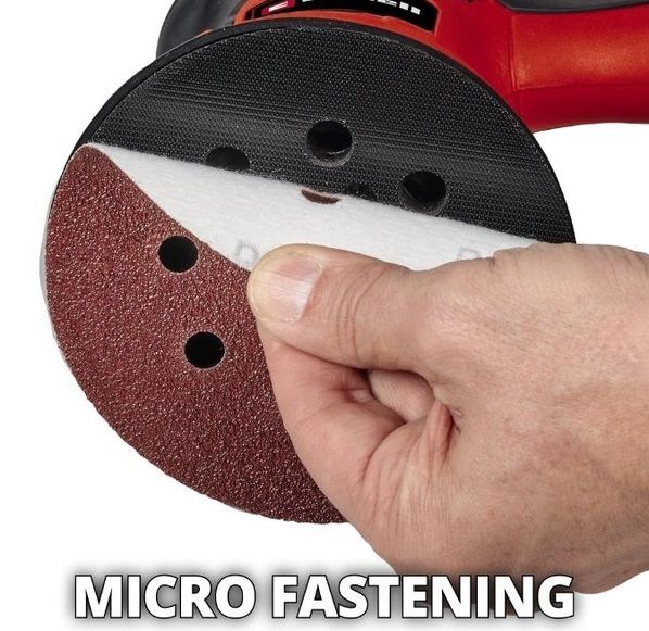 Шліфмашина ексцентрикова Einhell TC-RS 425 E, 125 мм, 425Вт, 12000-26000 кол/хв, 1.7 кг