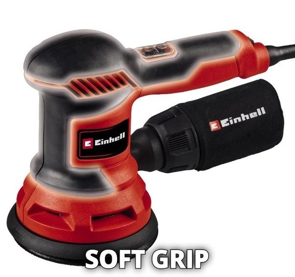 Шліфмашина ексцентрикова Einhell TC-RS 425 E, 125 мм, 425Вт, 12000-26000 кол/хв, 1.7 кг