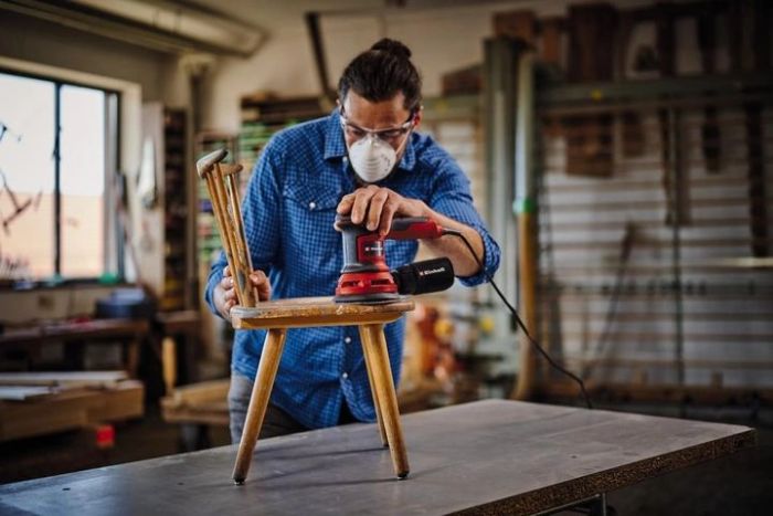 Шліфмашина ексцентрикова Einhell TC-RS 425 E, 125 мм, 425Вт, 12000-26000 кол/хв, 1.7 кг