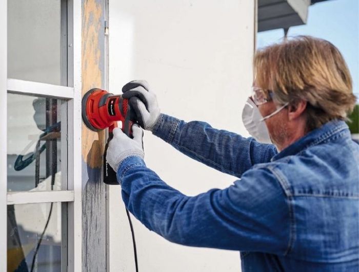 Шліфмашина ексцентрикова Einhell TC-RS 425 E, 125 мм, 425Вт, 12000-26000 кол/хв, 1.7 кг