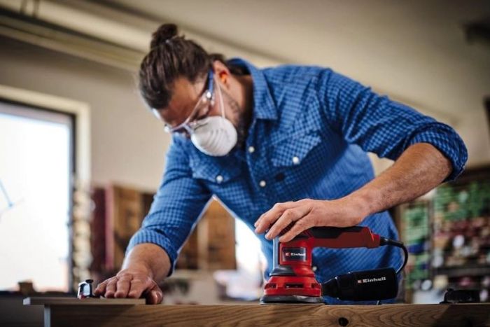 Шліфмашина ексцентрикова Einhell TC-RS 425 E, 125 мм, 425Вт, 12000-26000 кол/хв, 1.7 кг