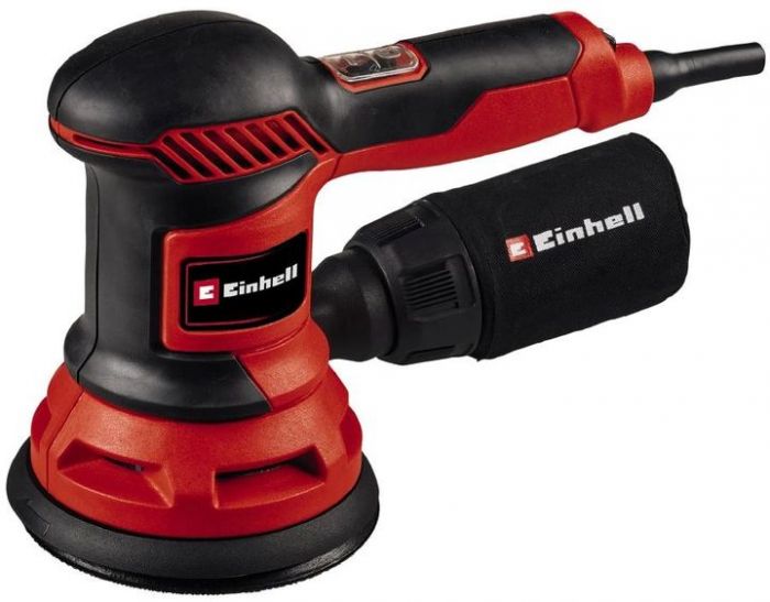 Шліфмашина ексцентрикова Einhell TC-RS 425 E, 125 мм, 425Вт, 12000-26000 кол/хв, 1.7 кг