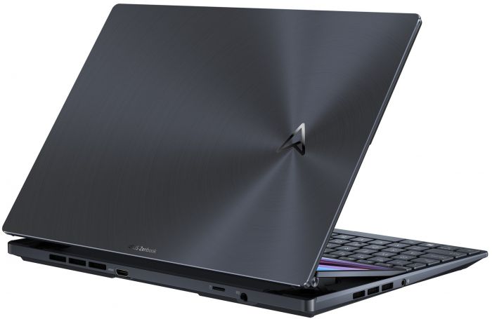 Ноутбук ASUS Zenbook Pro 14 Duo UX8402ZE-M3165W 14.5" 2.8K OLED Touch, Intel i7-12700H, 32GB, F1TB, NVD3050Ti-4, Win11, Чорний