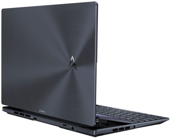 Ноутбук ASUS Zenbook Pro 14 Duo UX8402ZE-M3165W 14.5" 2.8K OLED Touch, Intel i7-12700H, 32GB, F1TB, NVD3050Ti-4, Win11, Чорний