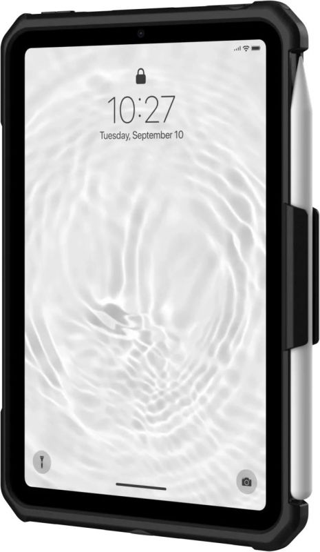 Чохол UAG для iPad Mini (6th Gen, 2022) Scout with Kickstand and Handstrap, Black